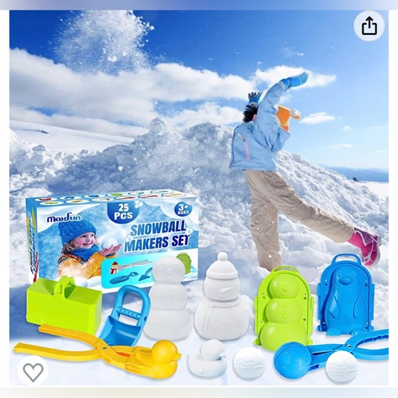 Maxfun 25 pcs Snowball maker tool kit - Picture 3 of 7